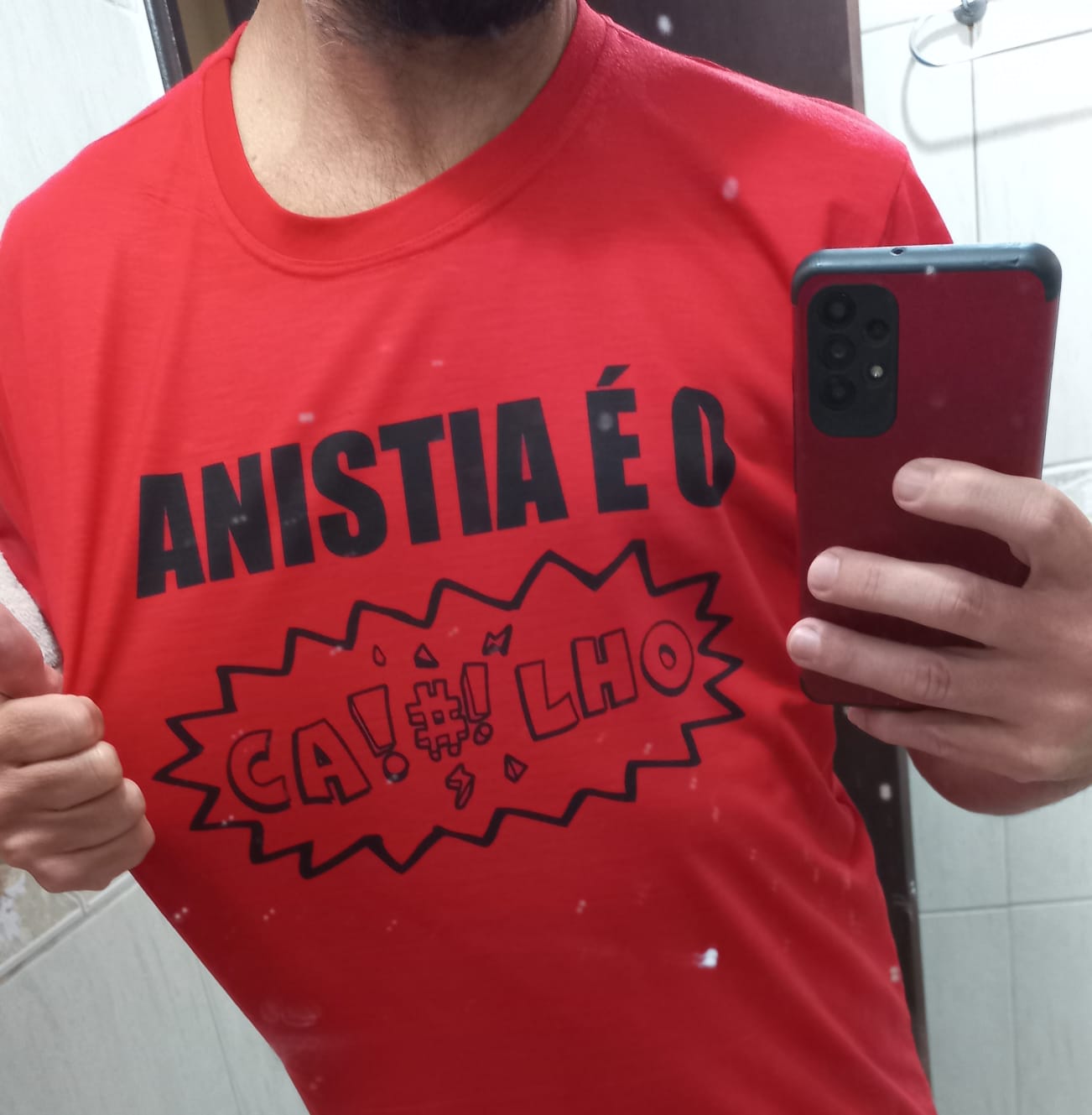 Camiseta Anistia é o Caralho 15 Camiseta Anistia é o Caralho