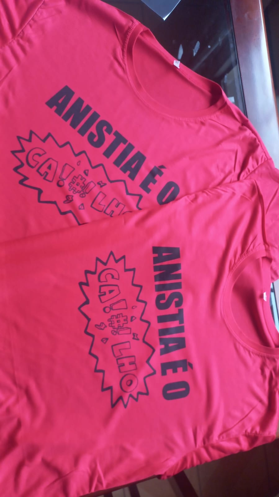 Camiseta Anistia é o Caralho 16 Camiseta Anistia é o Caralho