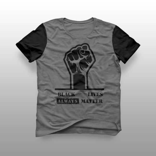camiseta black lives matter raglã